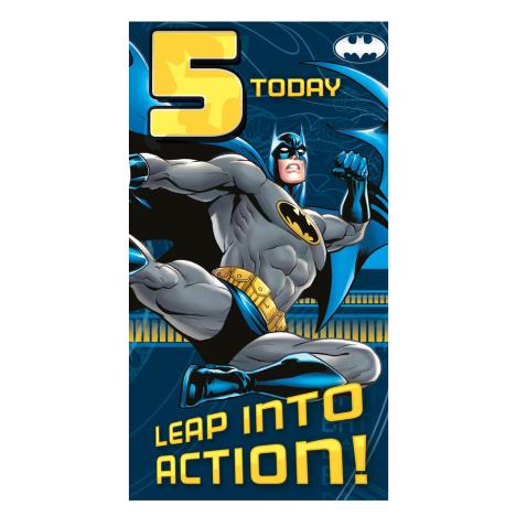 5 Today Batman 5th Birthday Card £2.10